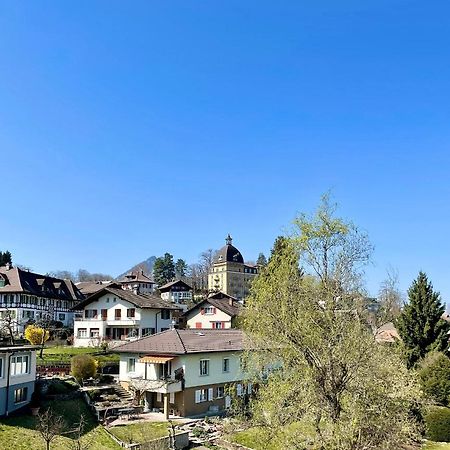 Apartament Studio Bahnhof Spiez Zewnętrze zdjęcie